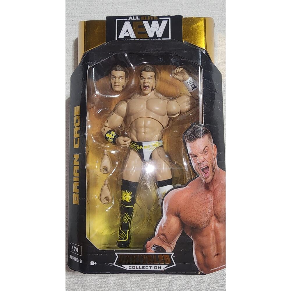 AEW Wrestling Brian cage unmatched collection #74